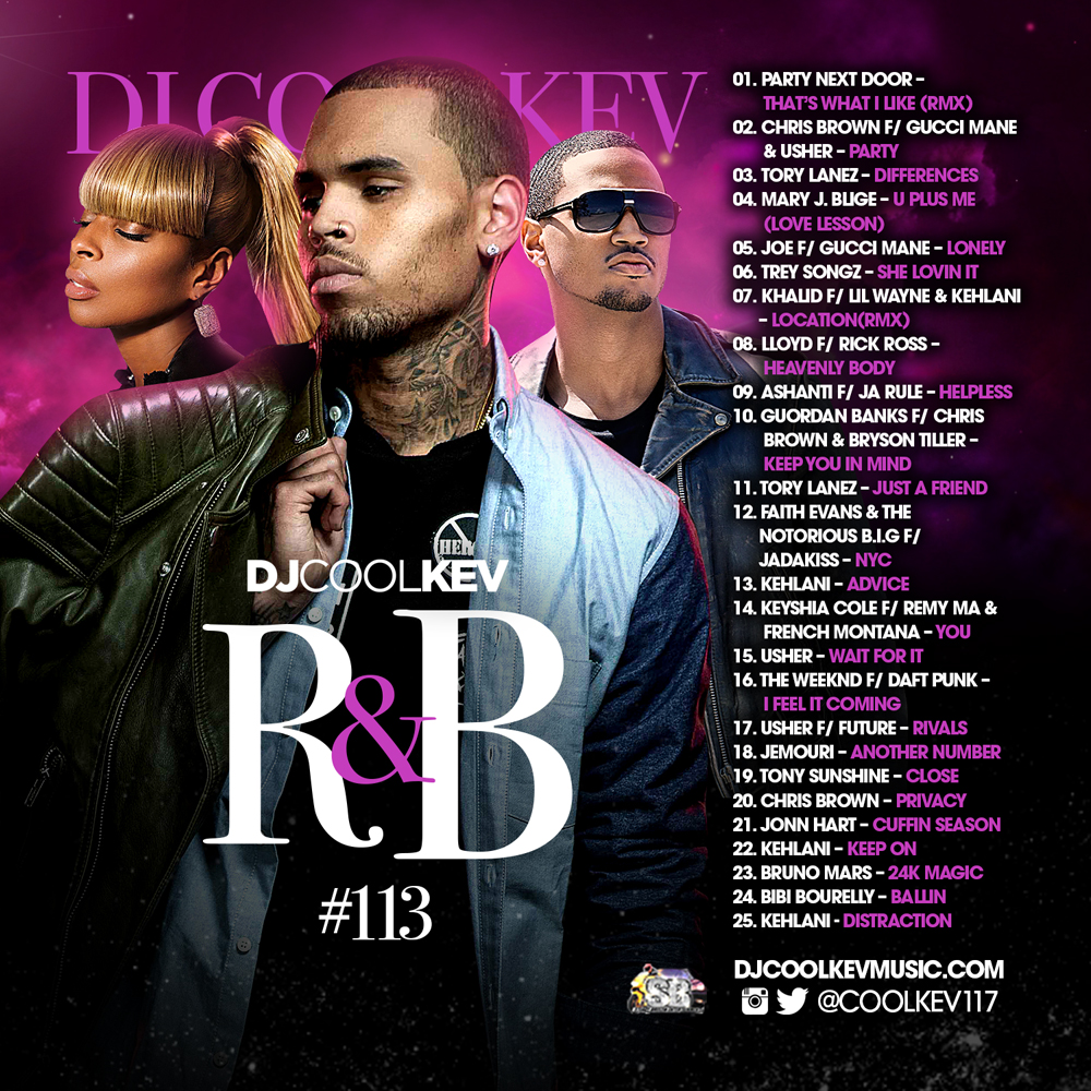 DJ Cool Kev - R&B 113, R&B, RNB, Throwback R&B, Mixtape Downloads, Downloads