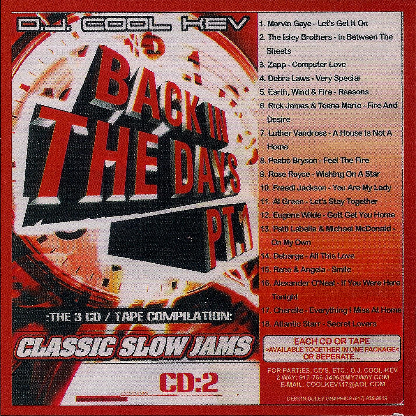 DJ Cool Kev – Back In The Days Pt.1 CD # 2, Old School Downloads, Throwback Downloads, Old School Hip Hop, Old School R&B, Mixtape Downloads