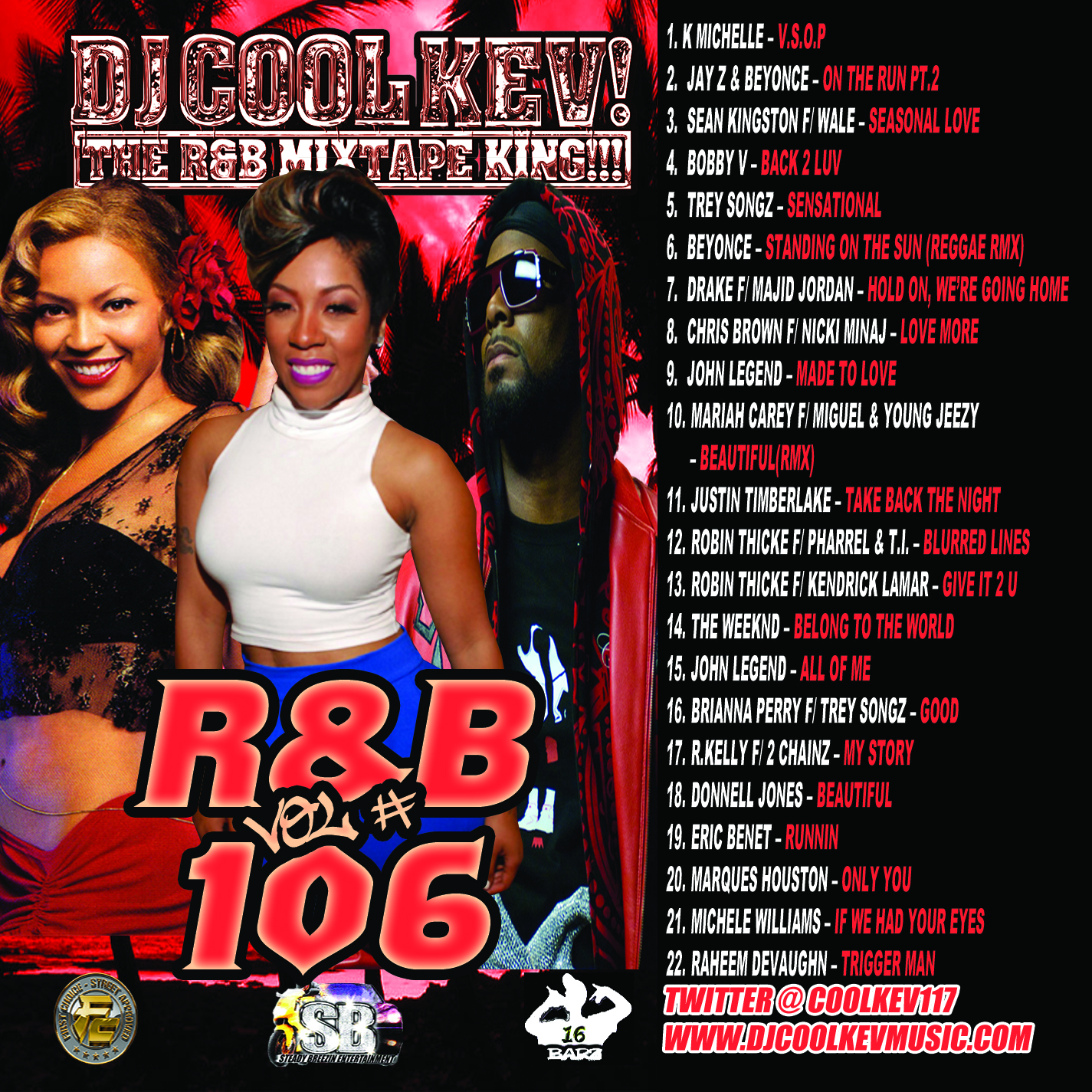 DJ Cool Kev – R&B 106, R&B, RNB, Throwback R&B, Mixtape Downloads, Downloads