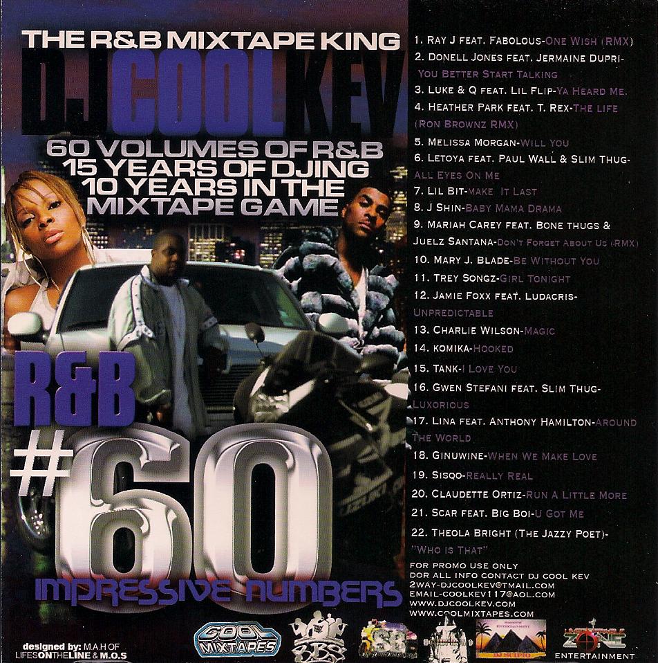 DJ Cool Kev – R&B 60, R&B, RNB, Throwback R&B, Mixtape Downloads, Downloads
