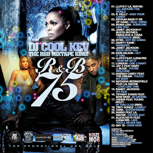 DJ Cool Kev – R&B 75, R&B, RNB, Throwback R&B, Mixtape Downloads, Downloads
