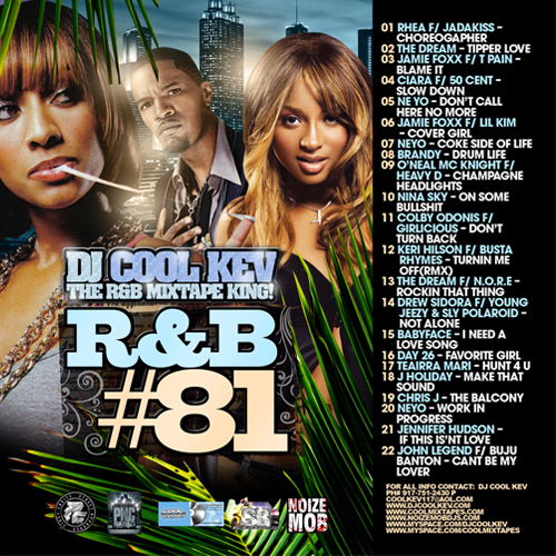 DJ Cool Kev – R&B 81, R&B, RNB, Throwback R&B, Mixtape Downloads, Downloads
