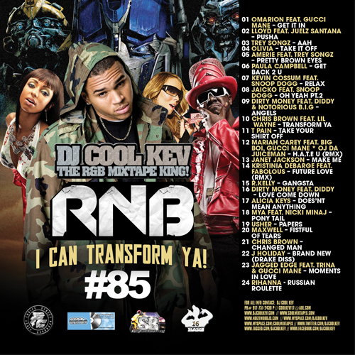 DJ Cool Kev – R&B 85, R&B, RNB, Throwback R&B, Mixtape Downloads, Downloads