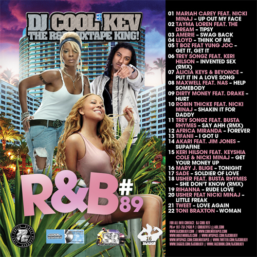 DJ Cool Kev – R&B 89, R&B, RNB, Throwback R&B, Mixtape Downloads, Downloads