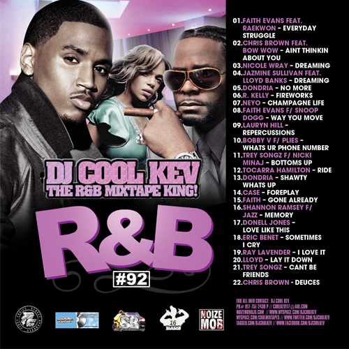 DJ Cool Kev – R&B 92, R&B, RNB, Throwback R&B, Mixtape Downloads, Downloads