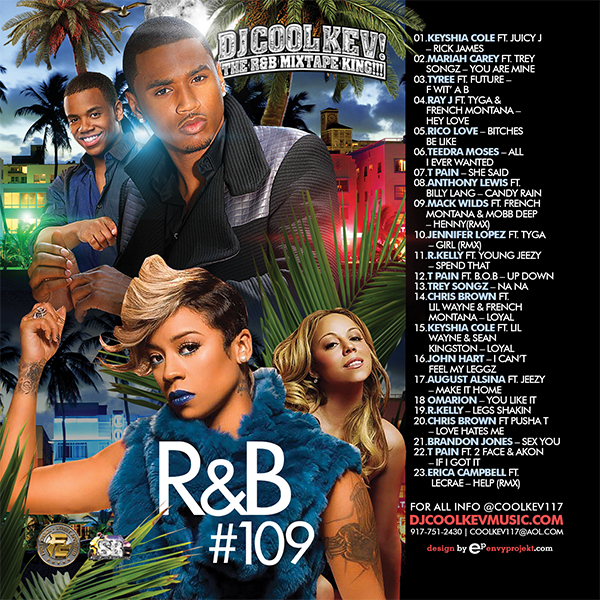 DJ Cool Kev – R&B 109, R&B, RNB, Throwback R&B, Mixtape Downloads, Downloads