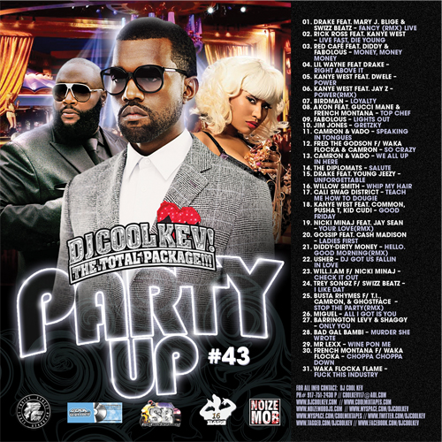 DJ Cool Kev – Party Up 43, Hip Hop, Throwback Hip Hop, Mixtape Downloads, Downloads, Rap