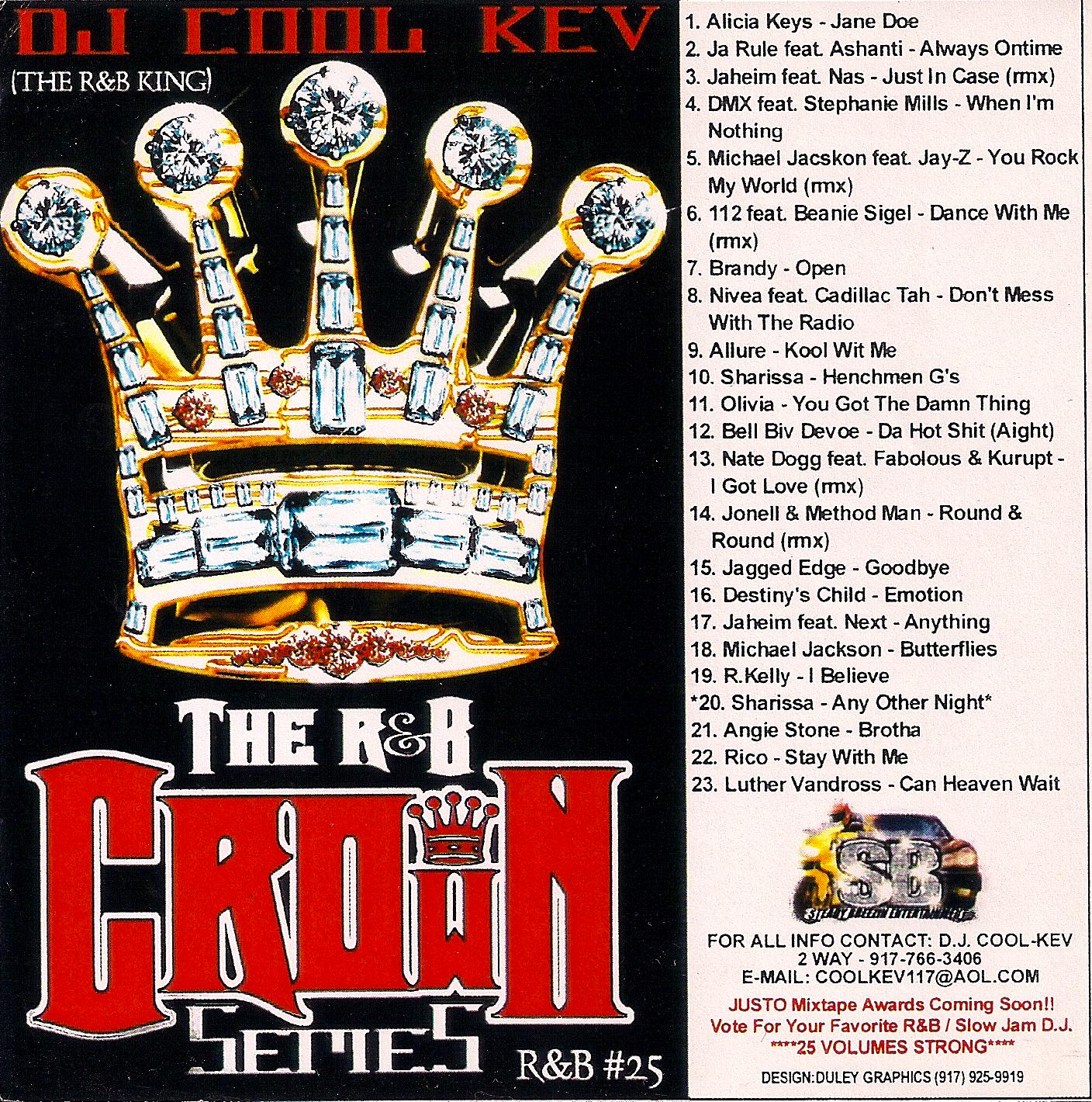 DJ Cool Kev – R&B 25, R&B, RNB, Throwback R&B, Mixtape Downloads, Downloads