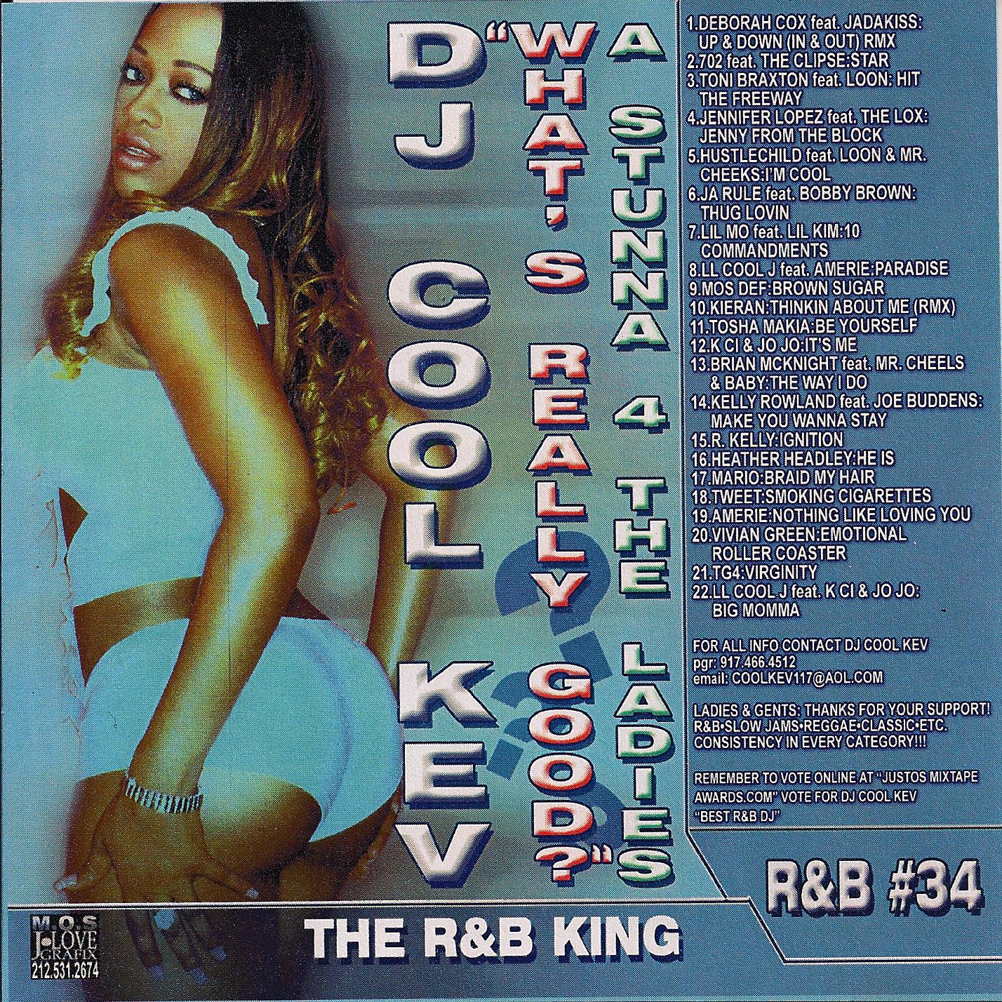 DJ Cool Kev – R&B 34, R&B, RNB, Throwback R&B, Mixtape Downloads, Downloads