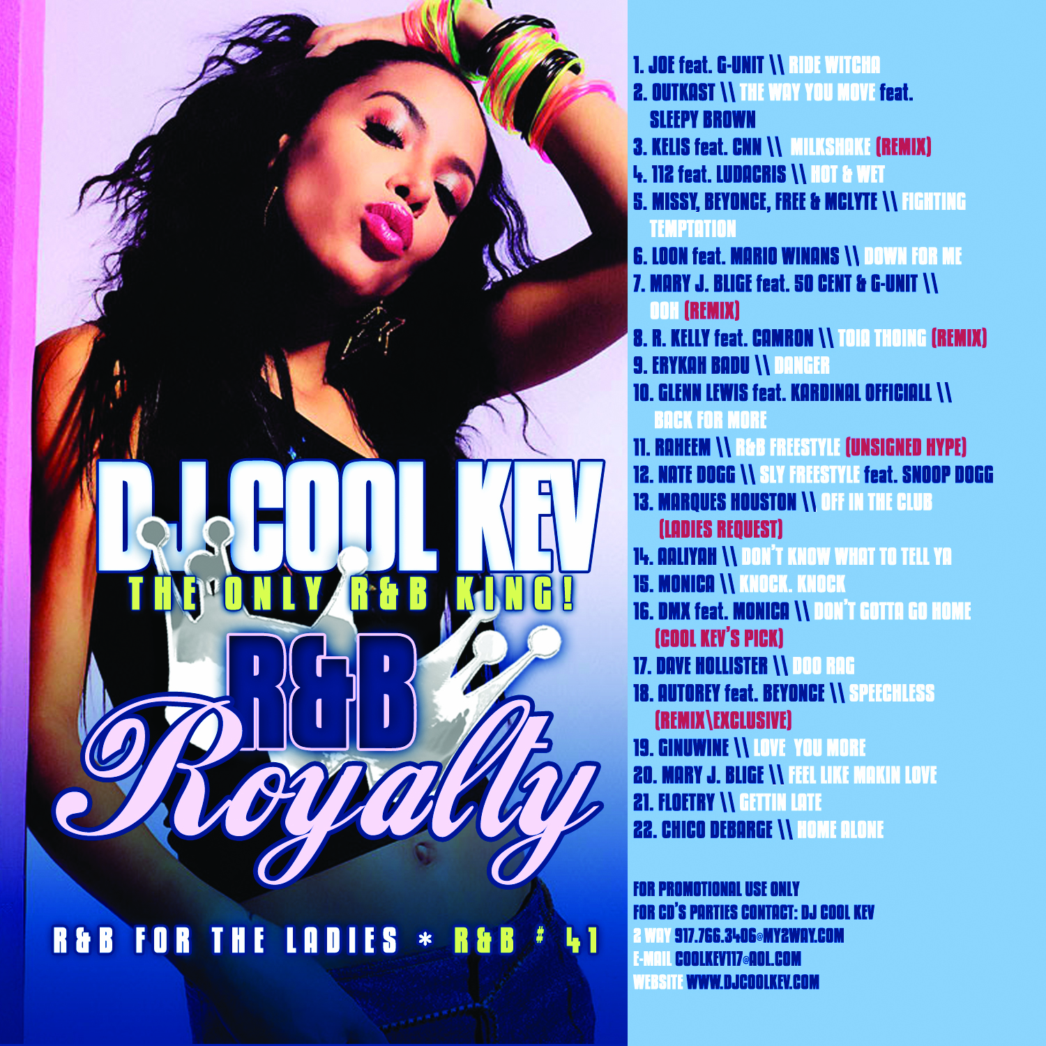 DJ Cool Kev – R&B 41, R&B, RNB, Throwback R&B, Mixtape Downloads, Downloads