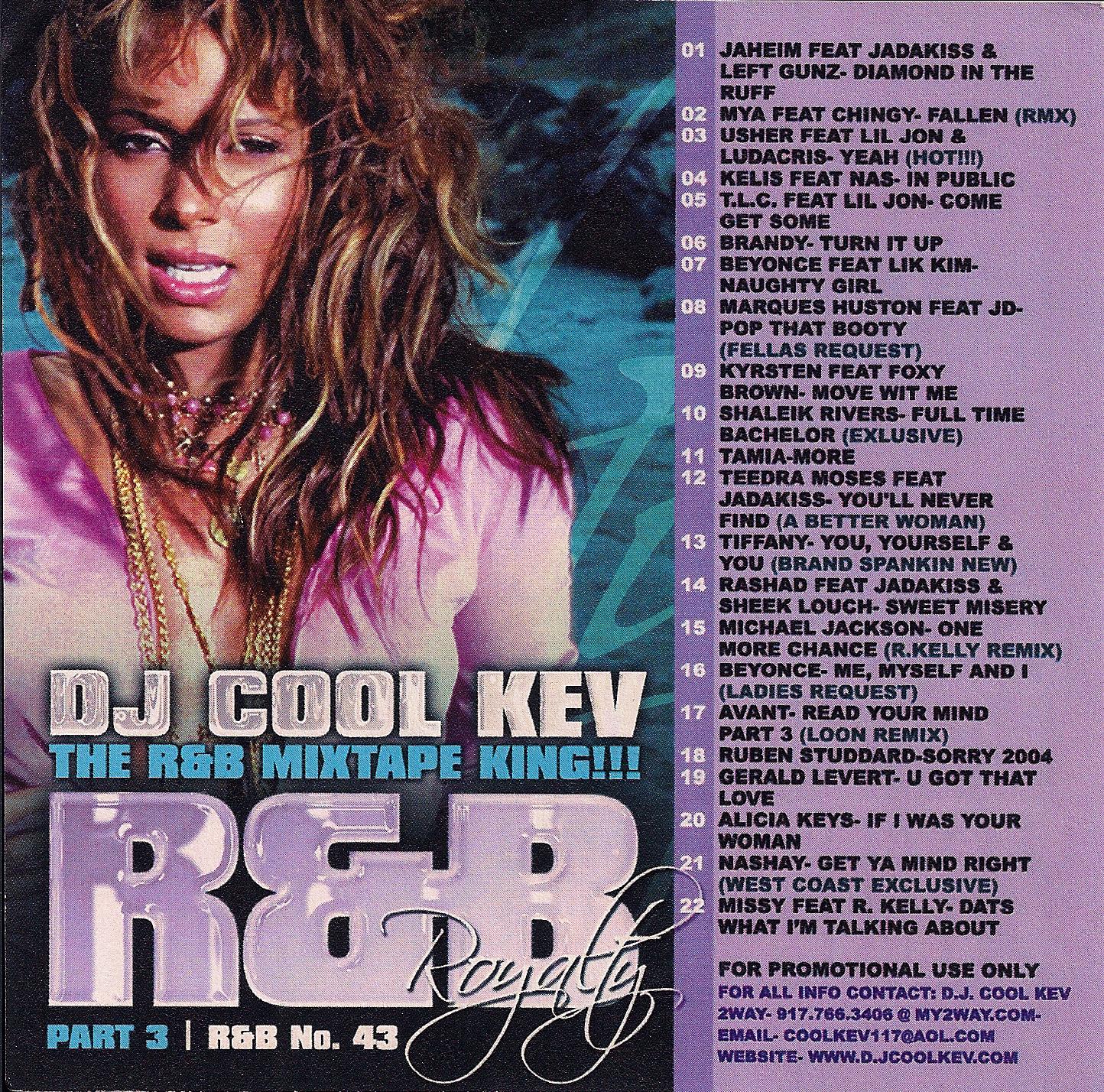 DJ Cool Kev – R&B 43, R&B, RNB, Throwback R&B, Mixtape Downloads, Downloads