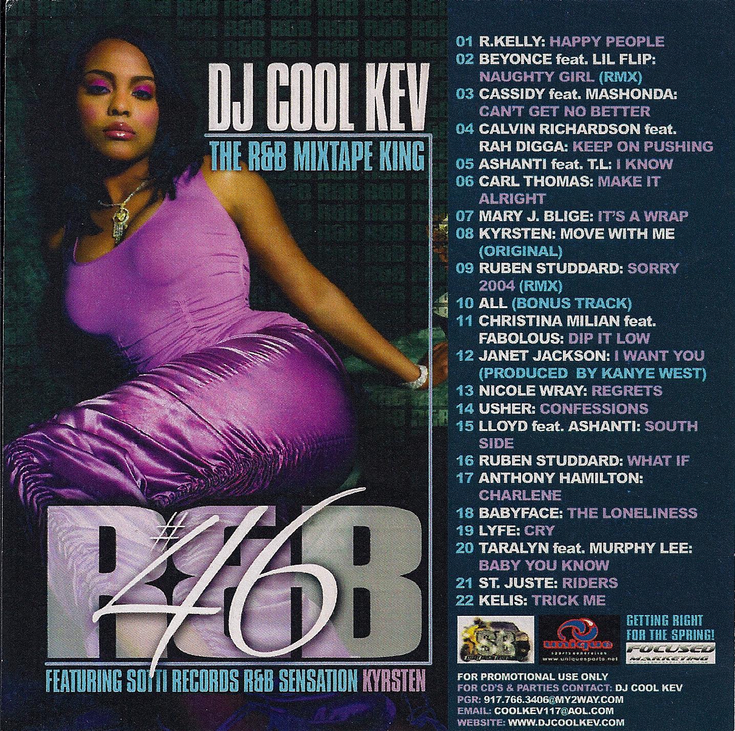 DJ Cool Kev – R&B 46, R&B, RNB, Throwback R&B, Mixtape Downloads, Downloads