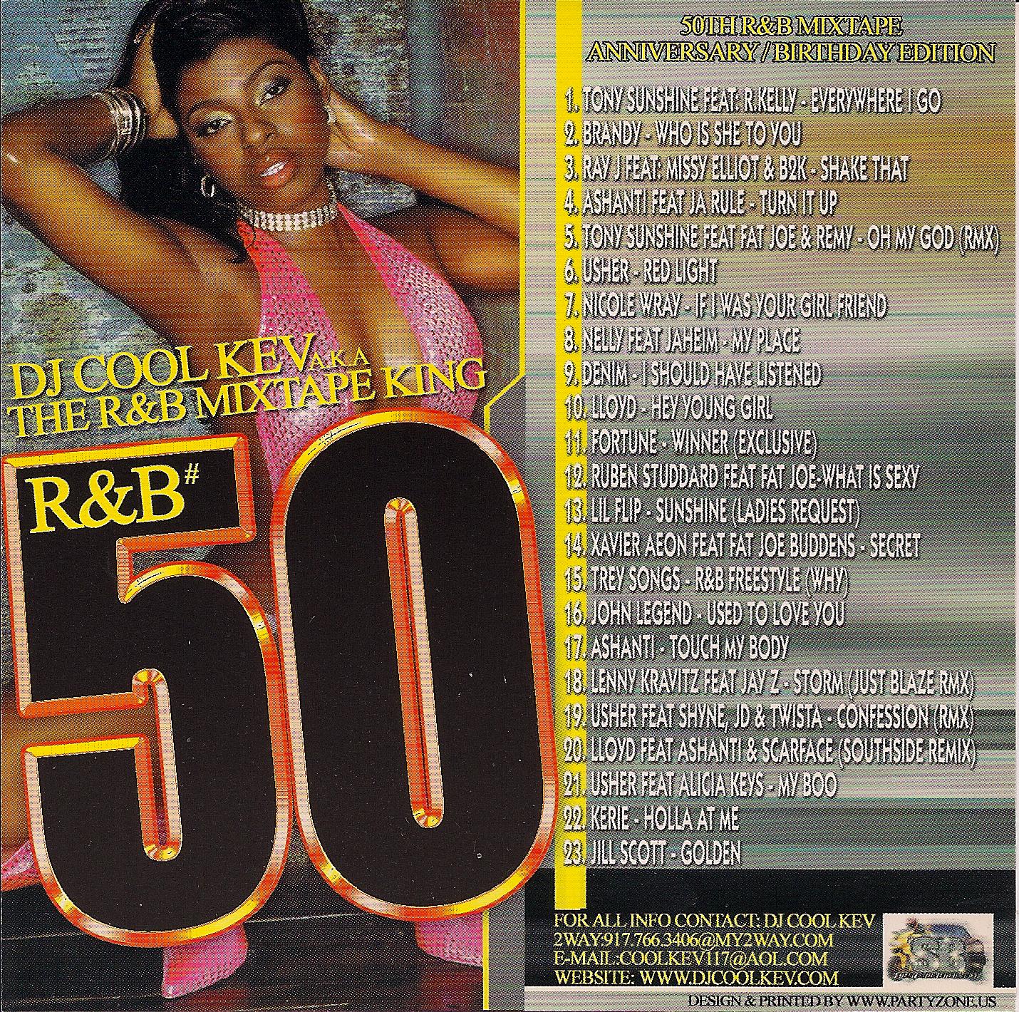 DJ Cool Kev – R&B 50, R&B, RNB, Throwback R&B, Mixtape Downloads, Downloads