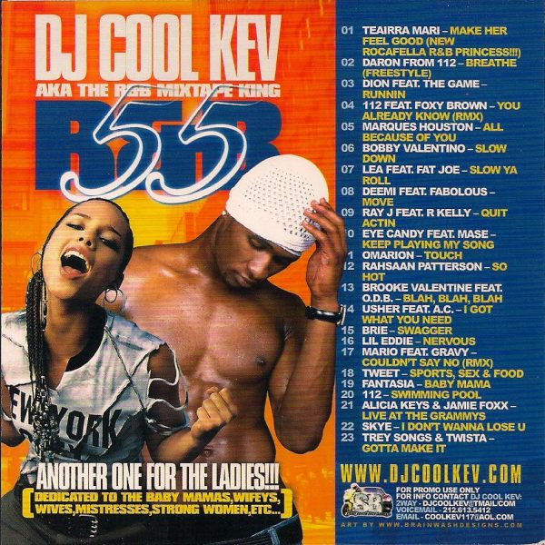 DJ Cool Kev – R&B 55, R&B, RNB, Throwback R&B, Mixtape Downloads, Downloads