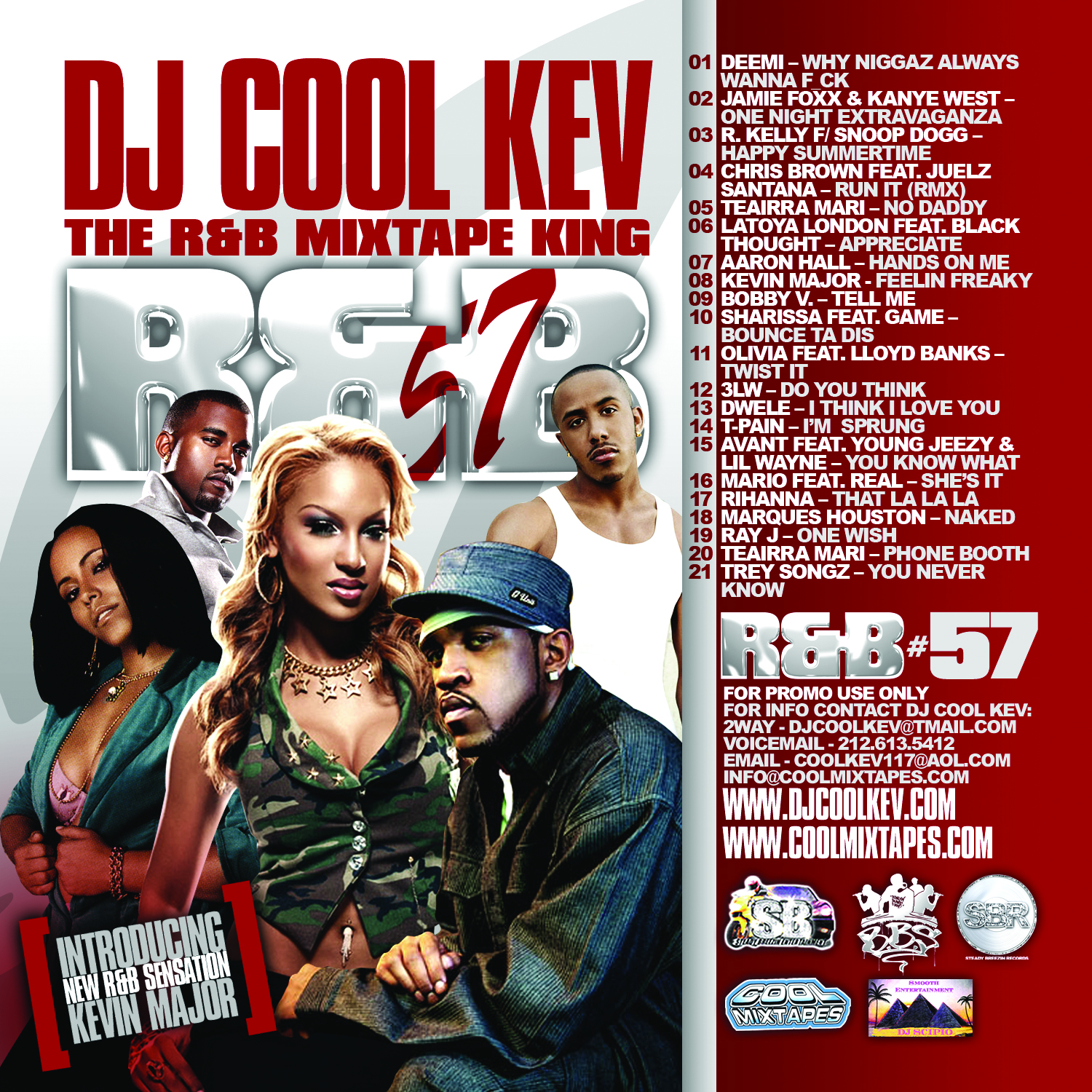 DJ Cool Kev – R&B 57, R&B, RNB, Throwback R&B, Mixtape Downloads, Downloads