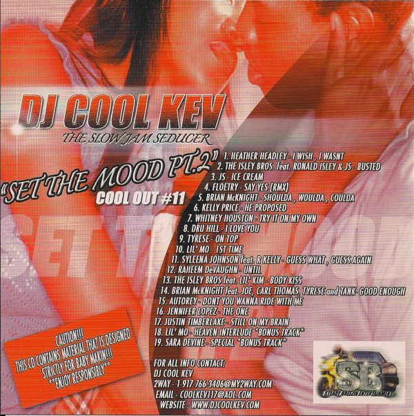 DJ Cool Kev – Coolout 11, R&B, RnB, R&B Throwbacks, Slow Jams, Mixtape Downloads