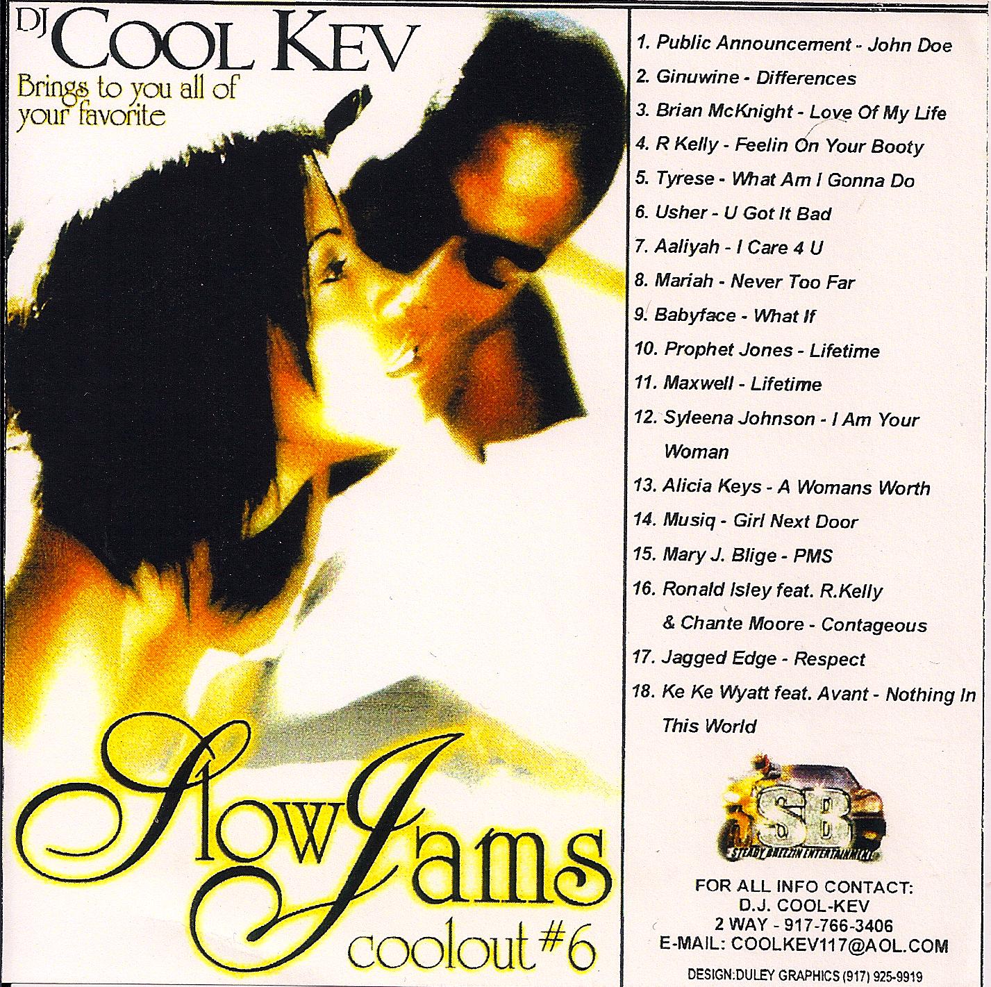 DJ Cool Kev – Coolout 6, R&B, Throwback R&B, Slow Jams, Mixtape Downloads, Throwback Slow Jams