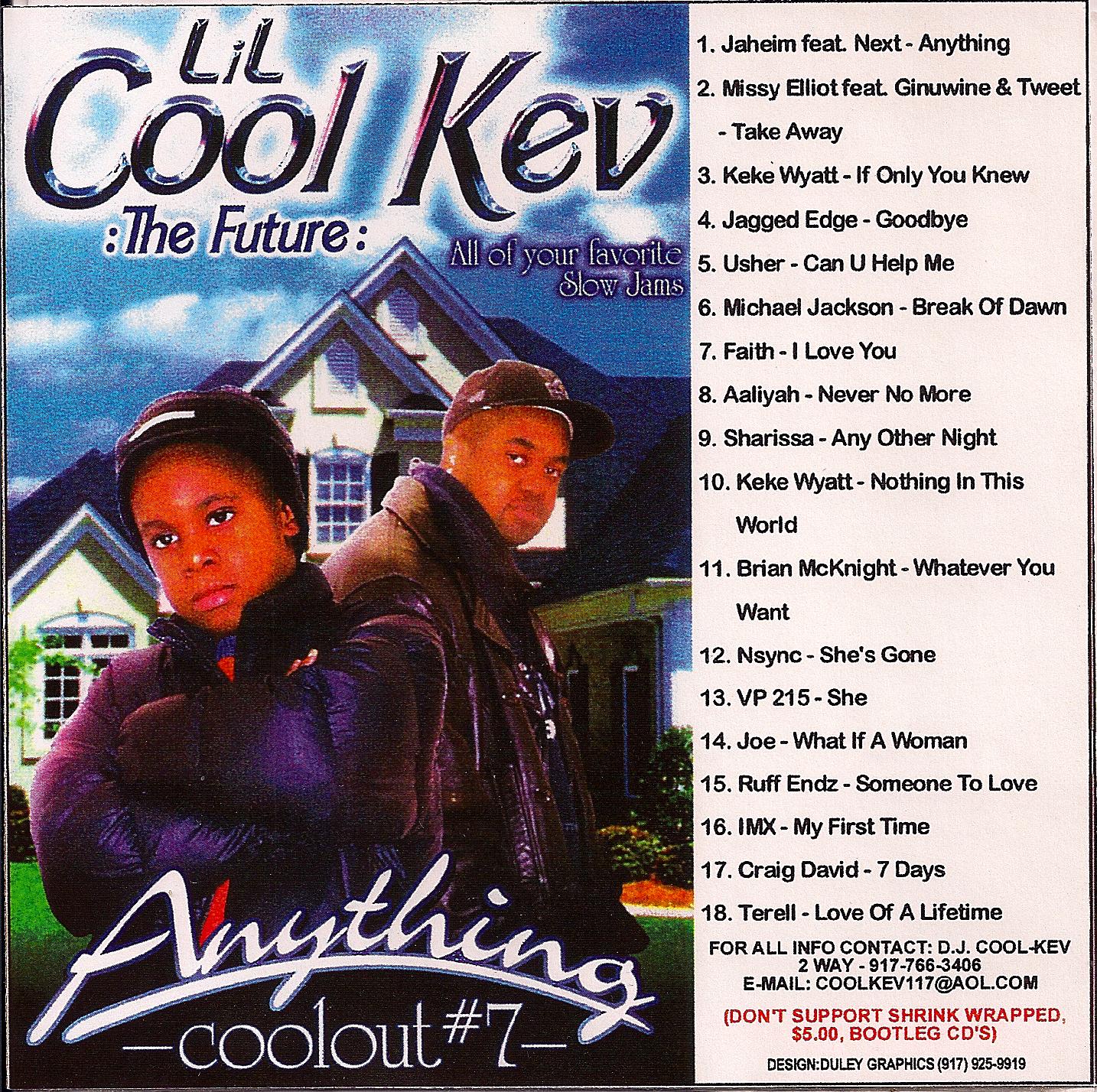 DJ Cool Kev – Coolout 7, R&B, Throwback R&B, Slow Jams, Throwback Slow Jams, Mixtape Downloads