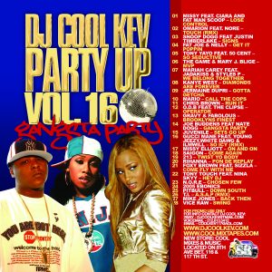 DJ Cool Kev – Party Up 16, Hip Hop, R&B, Throwback Hip Hop, Mixtape Downloads, Downloads