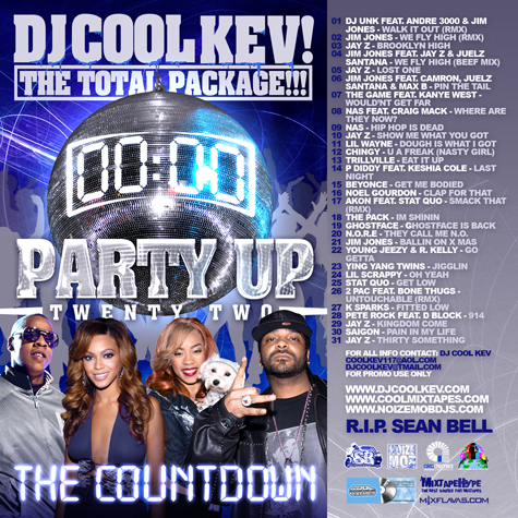 DJ Cool Kev – Party Up 22, Hip Hop, R&B, Throwback Hip Hop, Mixtape Downloads, Downloads