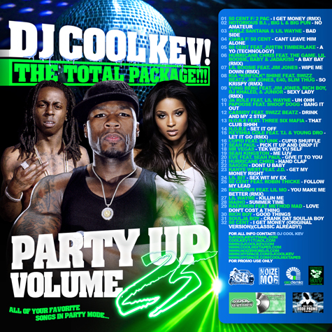 DJ Cool Kev – Party Up 25, Hip Hop, R&B, Throwback Hip Hop, Mixtape Downloads, Downloads