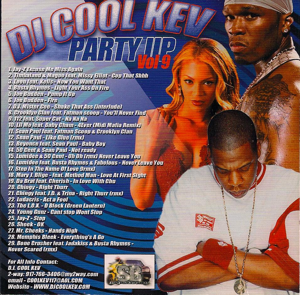 DJ Cool Kev – Party Up 9, Hip Hop, R&B, Throwback Hip Hop, Mixtape Downloads, Downloads