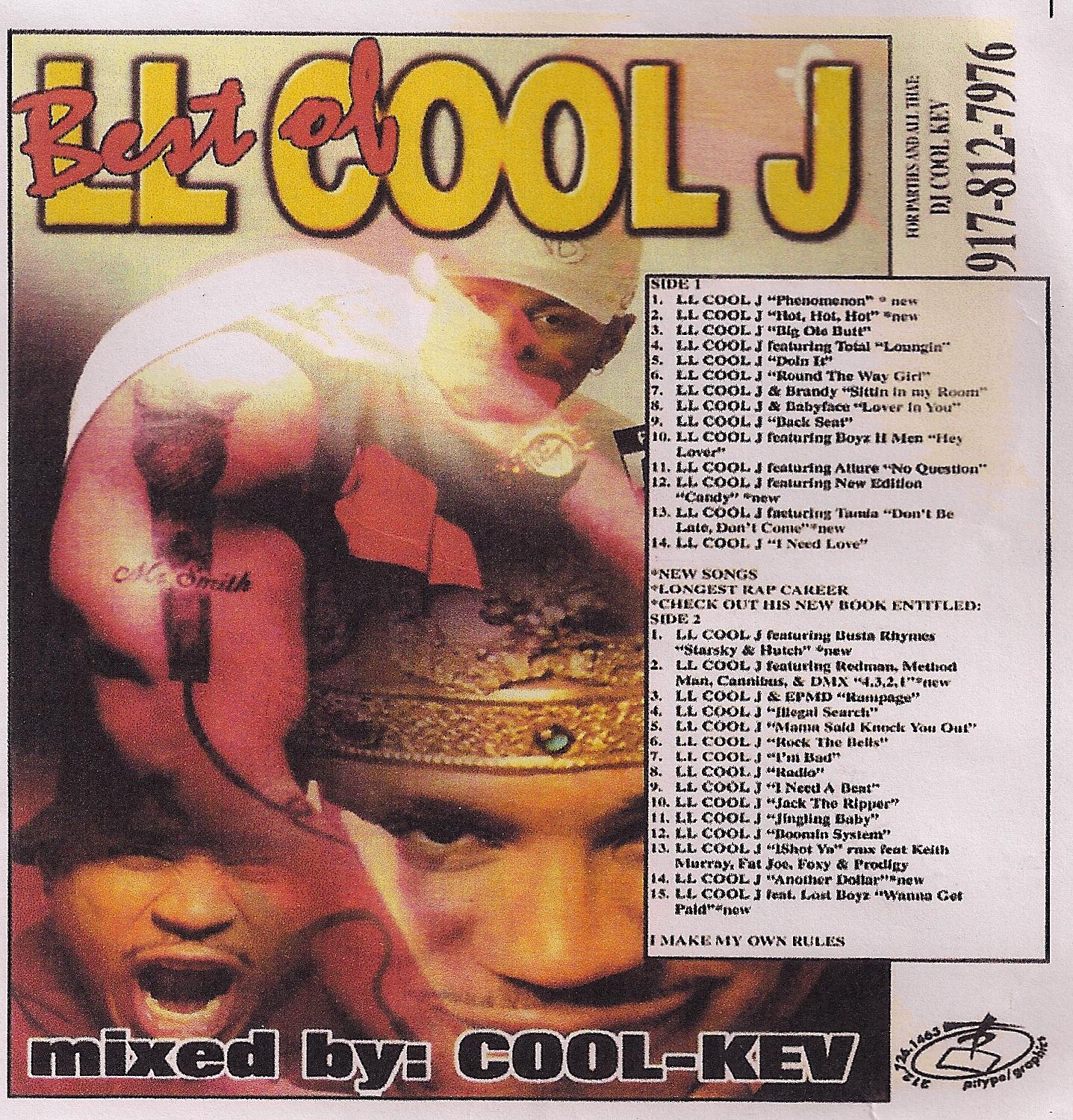 DJ Cool Kev – Best Of LL COOL J, Hip Hop, Old School Hip Hop, Throwback Hip Hop, Mixtape Downloads, Downloads