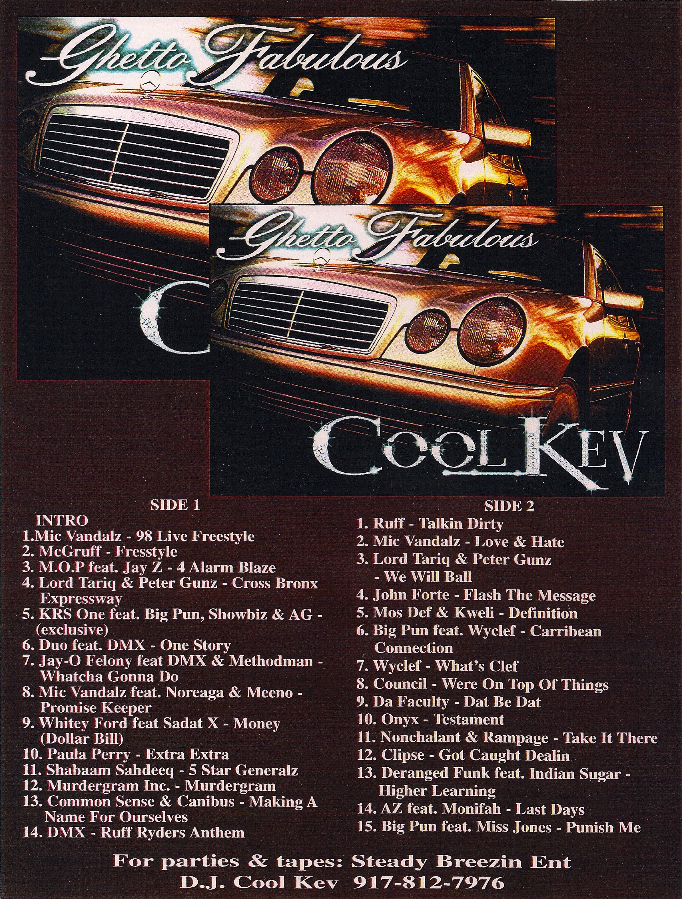 DJ Cool Kev – Ghetto Fabulous (90’s Throwback), Hip Hop, Throwback Hip Hop, Mixtape Downloads, Downloads, Rap