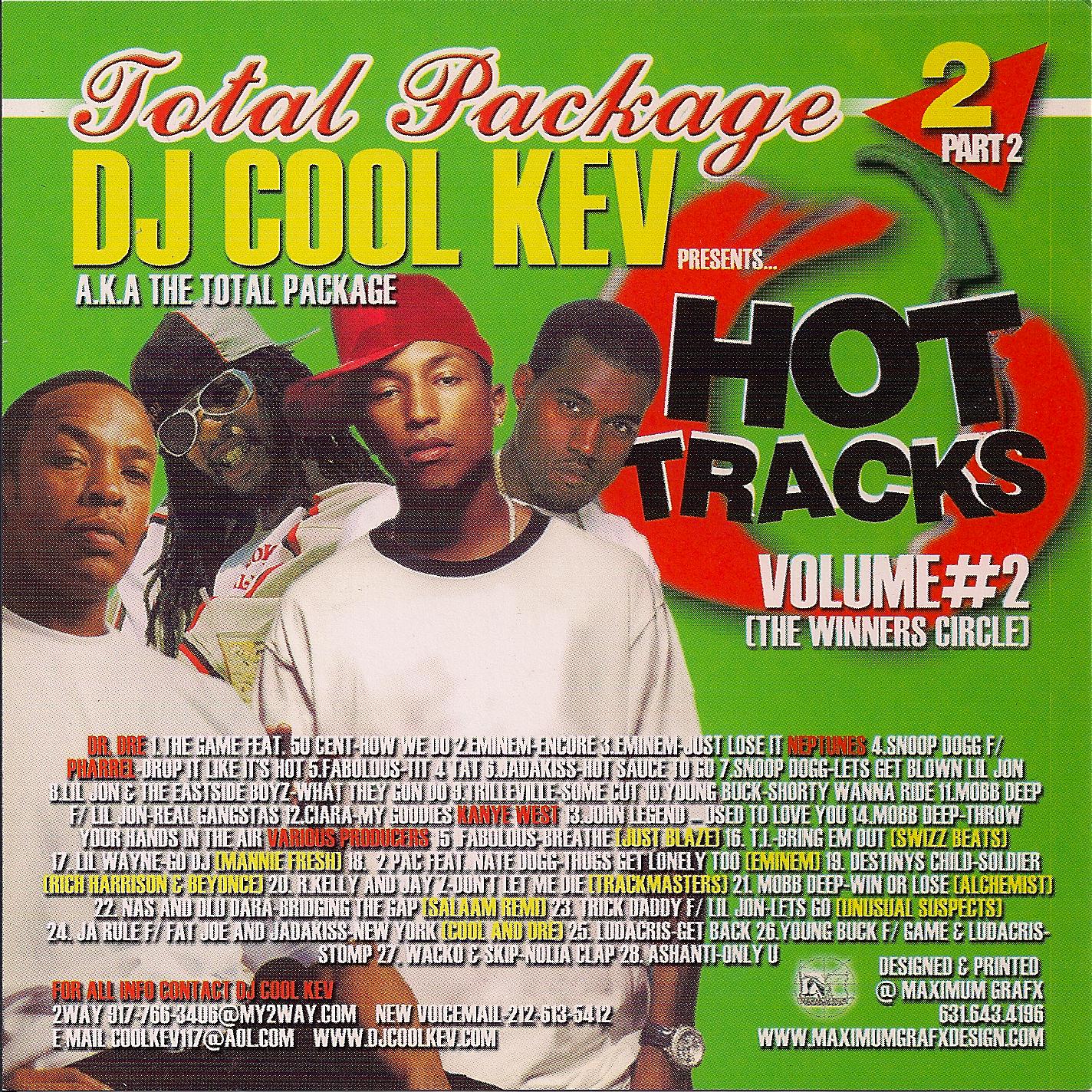DJ Cool Kev – Hot Tracks Vol # 2, Hip Hop, Instrumentals, Hip Hop Instrumentals, Mixtape Downloads, Downloads