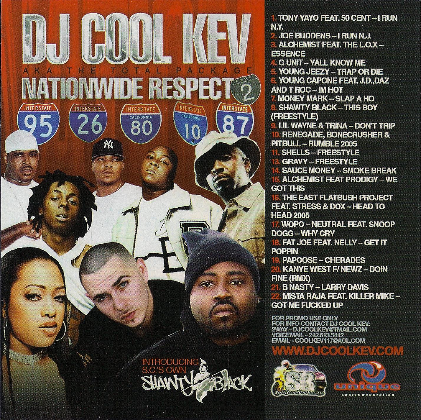 DJ Cool Kev – Nationwide Respect 2 (Throwback), Hip Hop, Throwback Hip Hop, Rap, Hip Hop Downloads, East Coast Rap