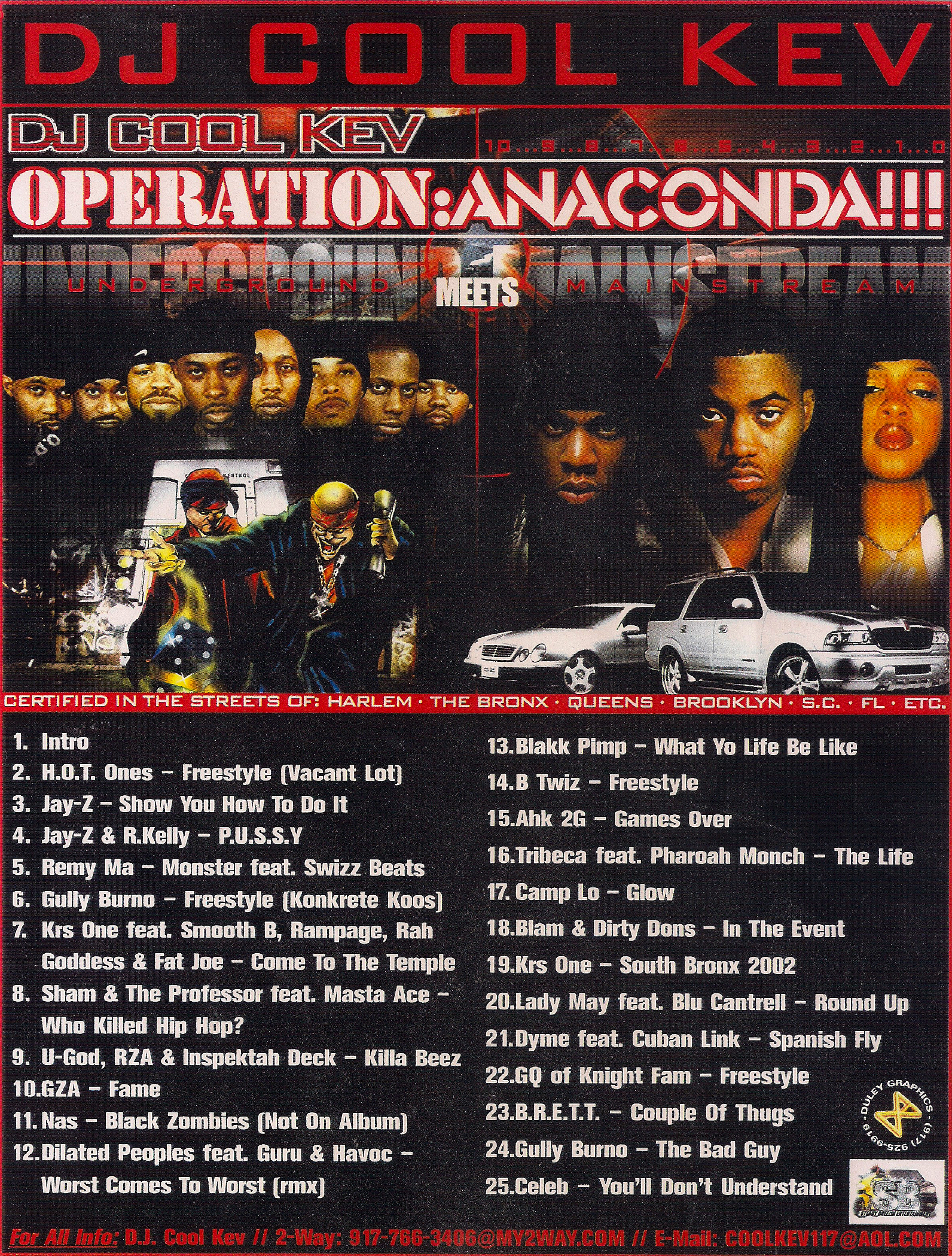 DJ Cool Kev - Operation Anaconda, Hip Hop, Throwback Hip Hop, Rap, East Coast Hip Hop, Underground Hip Hop