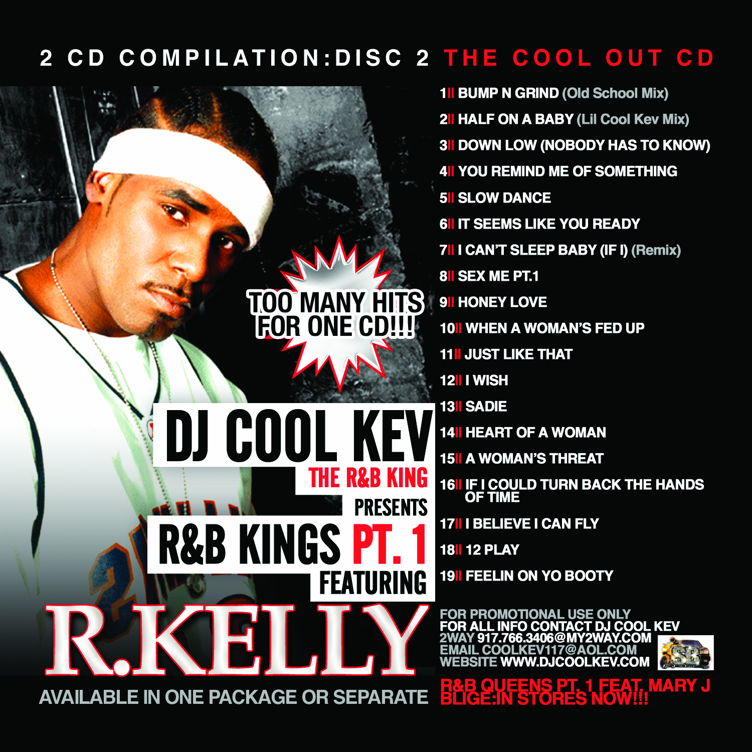 DJ Cool Kev – Best Of R Kelly CD # 2, R&B, RnB, Mixtape Downloads, Downloads, Best Of