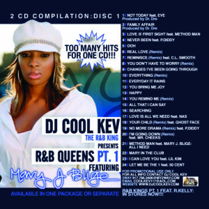 DJ Cool Kev – Best Of Mary J Blige CD # 1, R&B, RnB, Mixtape Downloads, Downloads, Best Of
