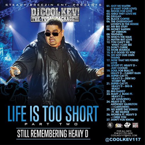 DJ Cool Kev – Remembering Heavy D, Hip Hop, Throwback Hip Hop, Best Of, Mixtape Downloads, Downloads
